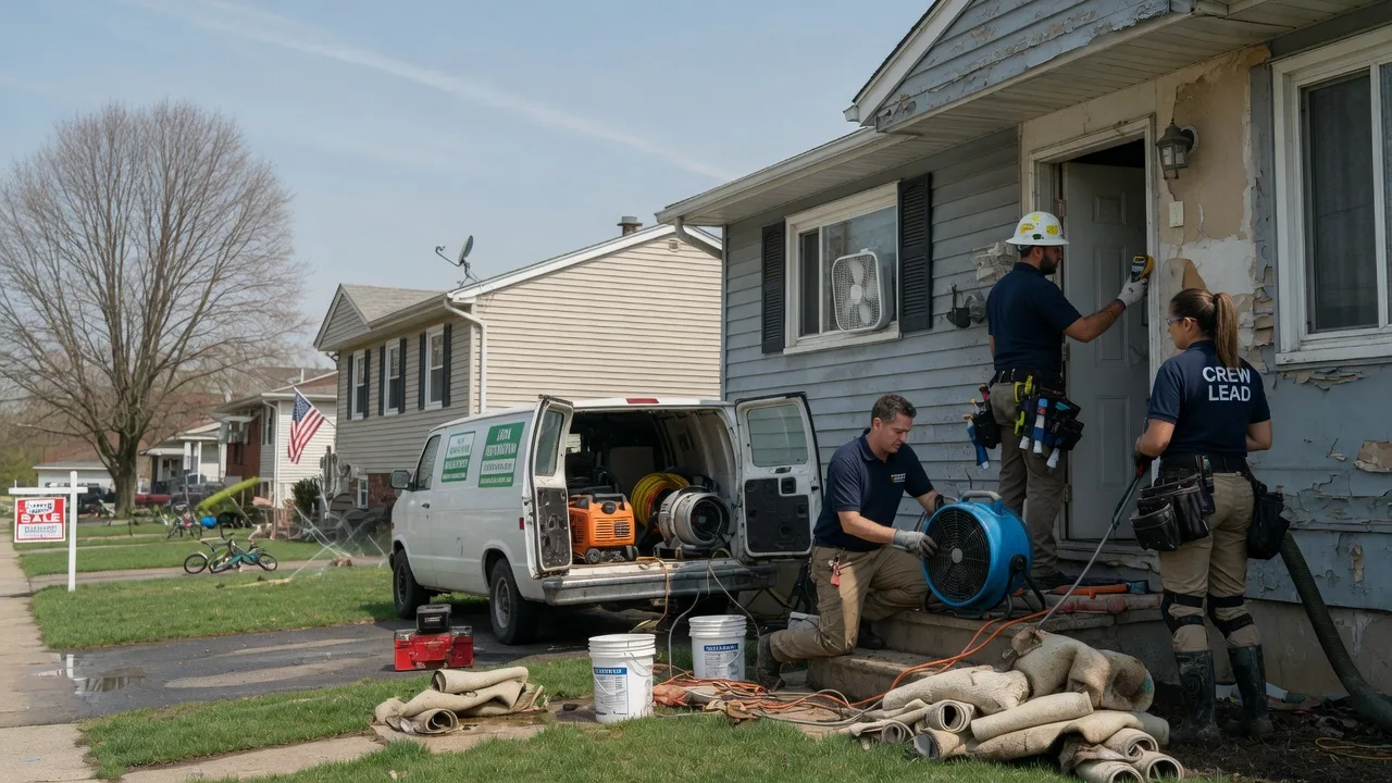 Flood Cleanup in Blanchard, PA near me